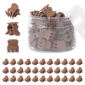 YOHAMA mini hair claw clips displayed in a group