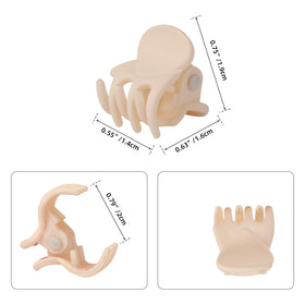 YOHAMA Mini Hair Claw Clips held in hand