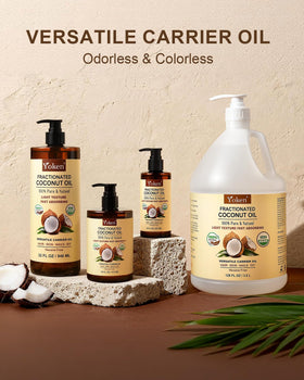 Yoken Organic Coconut Oil for hair conditioning