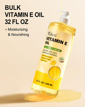 Yoken Vitamin E Oil pump design close-up
