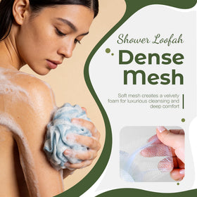 Yolaist Loofah Sponge in Mint Breeze colour