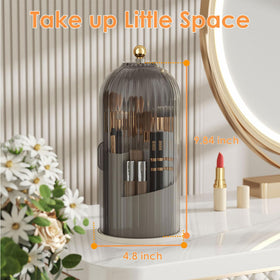 YOOLENS Makeup Brush Holder Gray assembly instructions