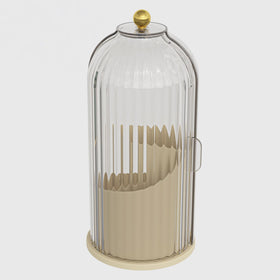 YOOLENS Makeup Brush Holder with different sections for storage