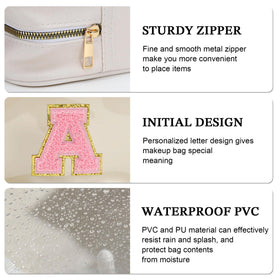 YOOLIFE Clear Makeup Bag waterproof material close-up