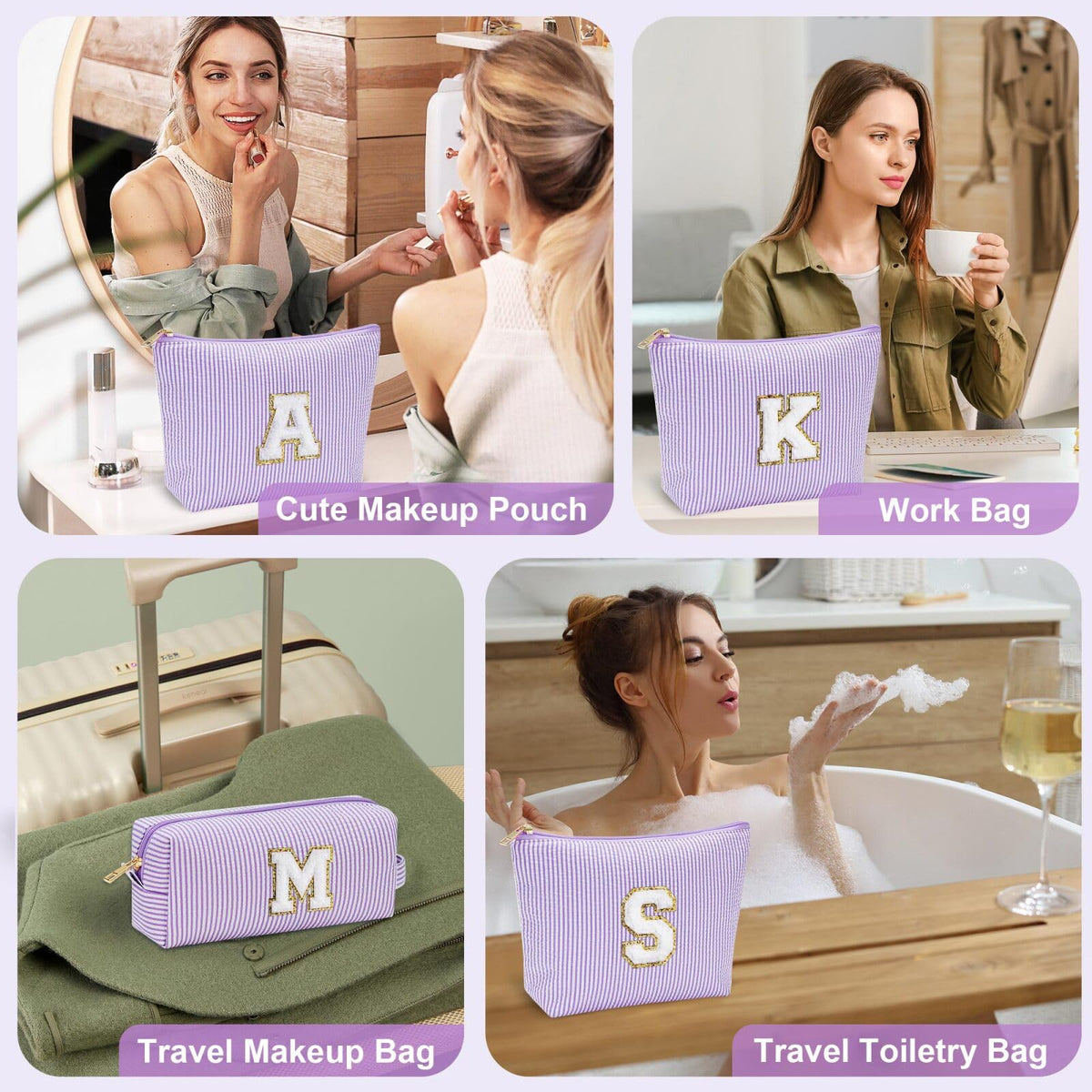 YOOLIFE Makeup Bag with multiple colour options
