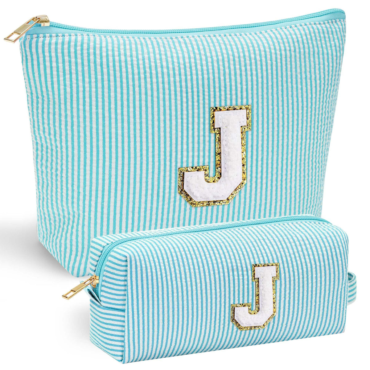 YOOLIFE Personalised Cute Makeup Bag front view in pink
