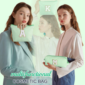 YOOLIFE Travel Makeup Bag side view showcasing size