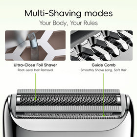 yoose Electric Razor in travel bag for portability