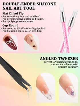 YOOVR 28-In-1 Nail Art Tools Set packaging view