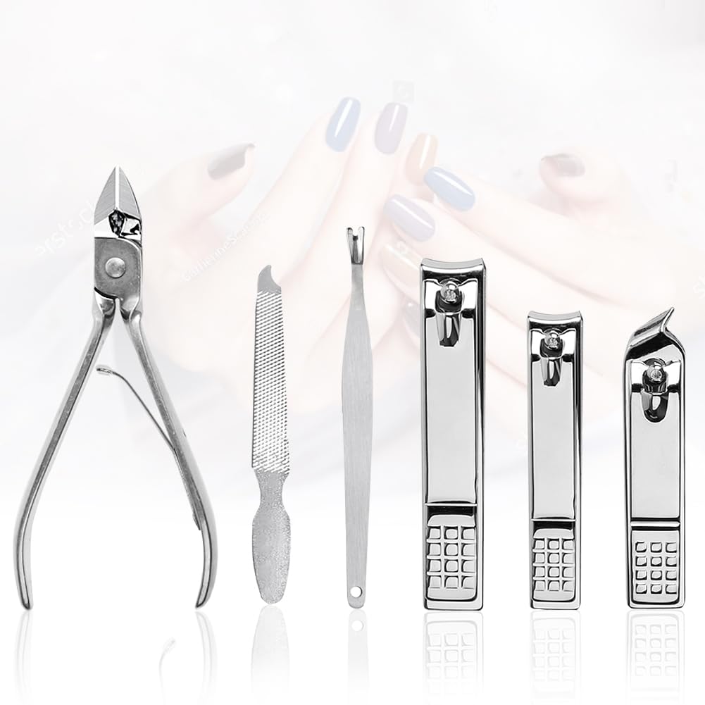 Yougai Nail Clippers Set tools laid out on a surface