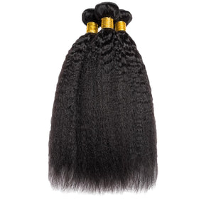 YOUNGHANN hair bundles in natural black colour