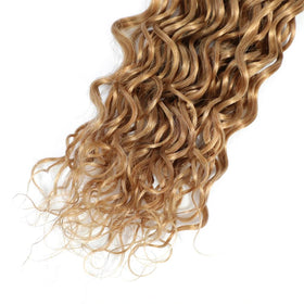 YOUNGHANN Honey Blonde Water Wave Bundles with accessories