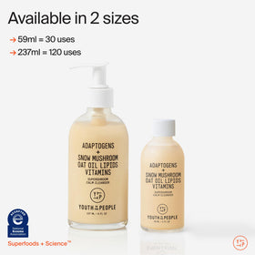 Youth To The People Adaptogen Calming Face Cleanser close-up of texture