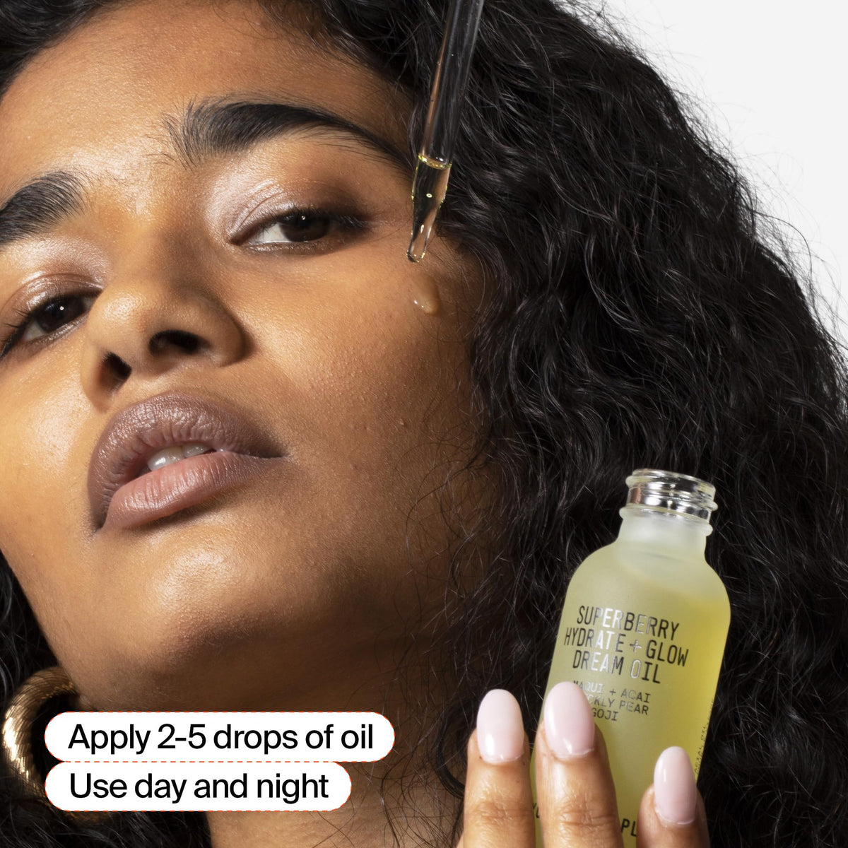Youth To The People Superberry Hydrate + Glow Facial Oil packaging