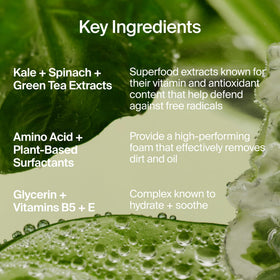 Youth To The People Superfood Antioxidant Cleanser refill pouch with eco-friendly packaging