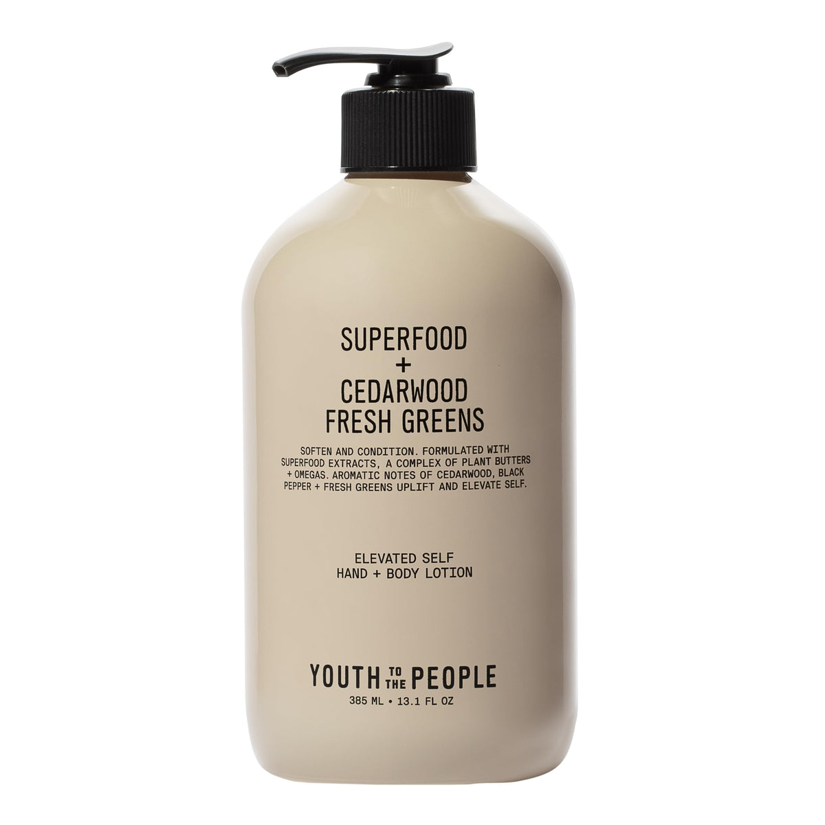 Youth To The People Superfood Omega Hand + Body Lotion 13.1 oz front view