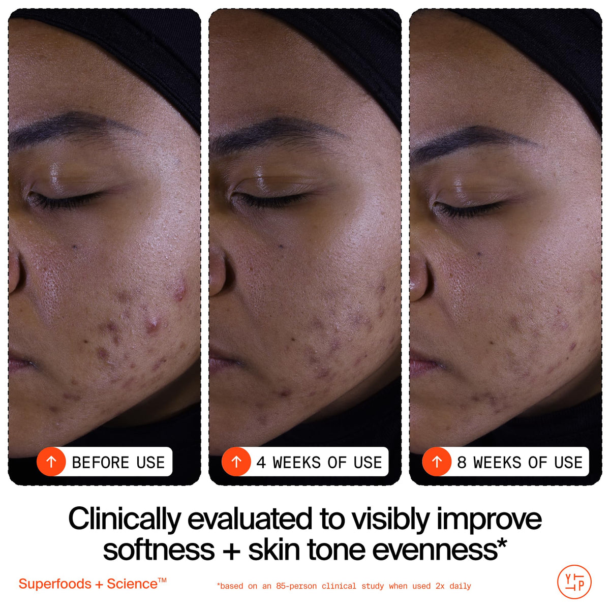 Youth To The People Superfruit Exfoliating Cleanser with fresh papaya
