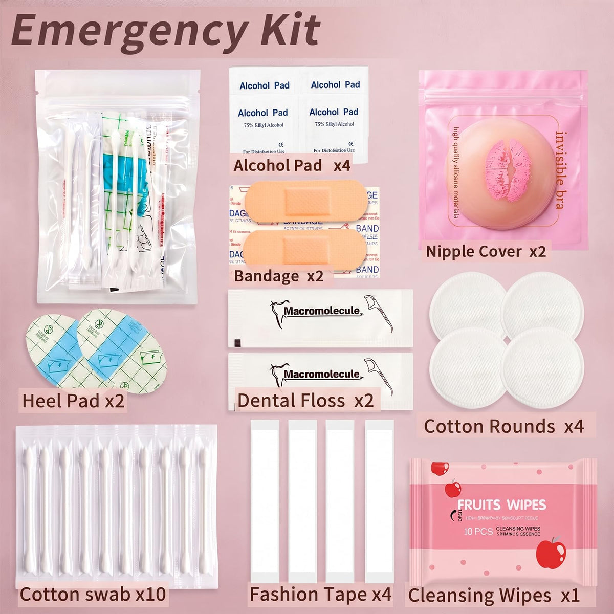 YouxuanAio Wedding Emergency Kit compact size in hand