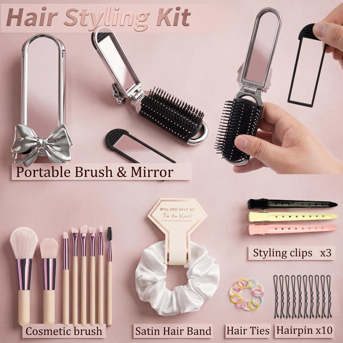 YouxuanAio Wedding Emergency Kit showing personal care items