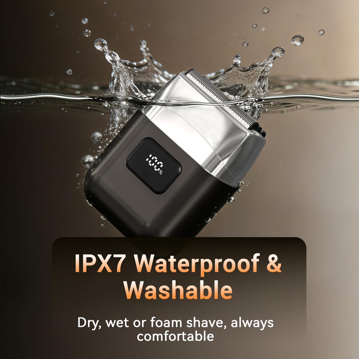 YOXSPD Electric Foil Shaver with detachable head for easy cleaning