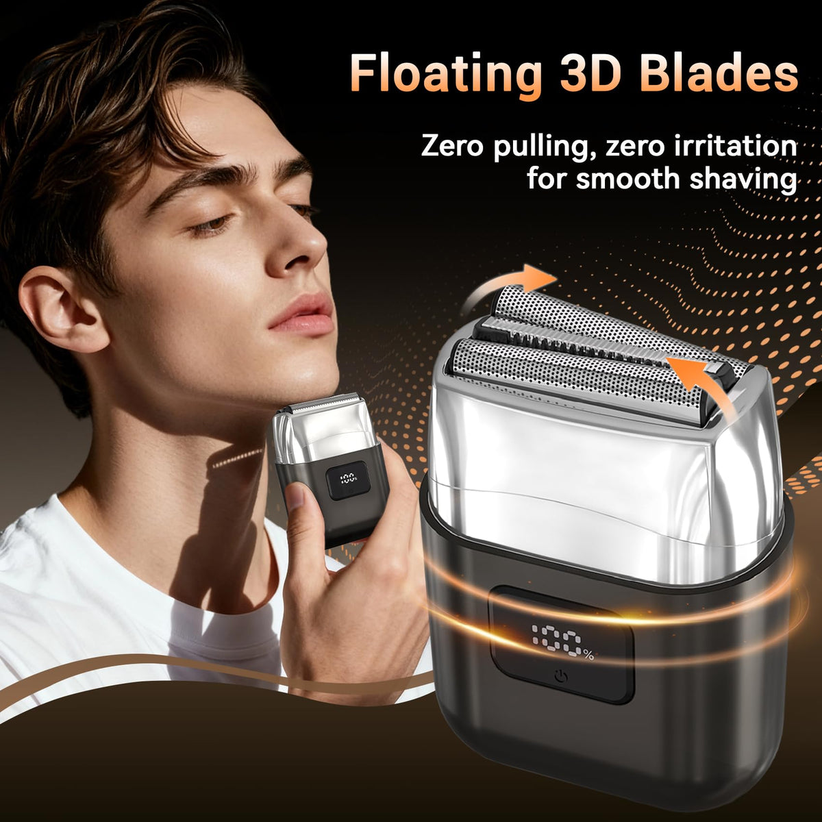 YOXSPD Electric Foil Shaver with USB-C charging cable