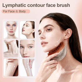 Yqzjjjust Lymphatic Brush ergonomic design close-up