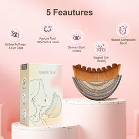 Yqzjjjust Lymphatic Brush packaging display