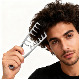 YRAKOZIN texture comb set displayed on a flat surface