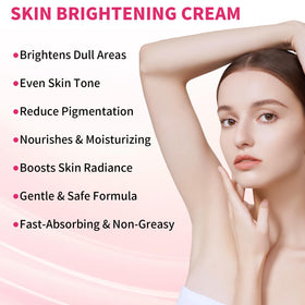 YTRAJU Kojic Acid Brightening Cream application on skin