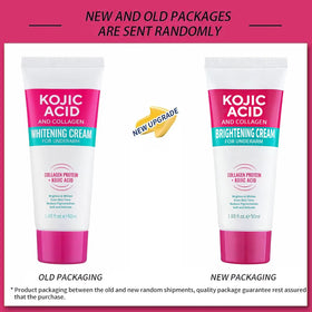 YTRAJU Kojic Acid Brightening Cream packaging side view
