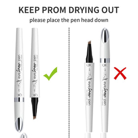Yulinlon 4-Tip Brow Pen Dark Coffee with other makeup products