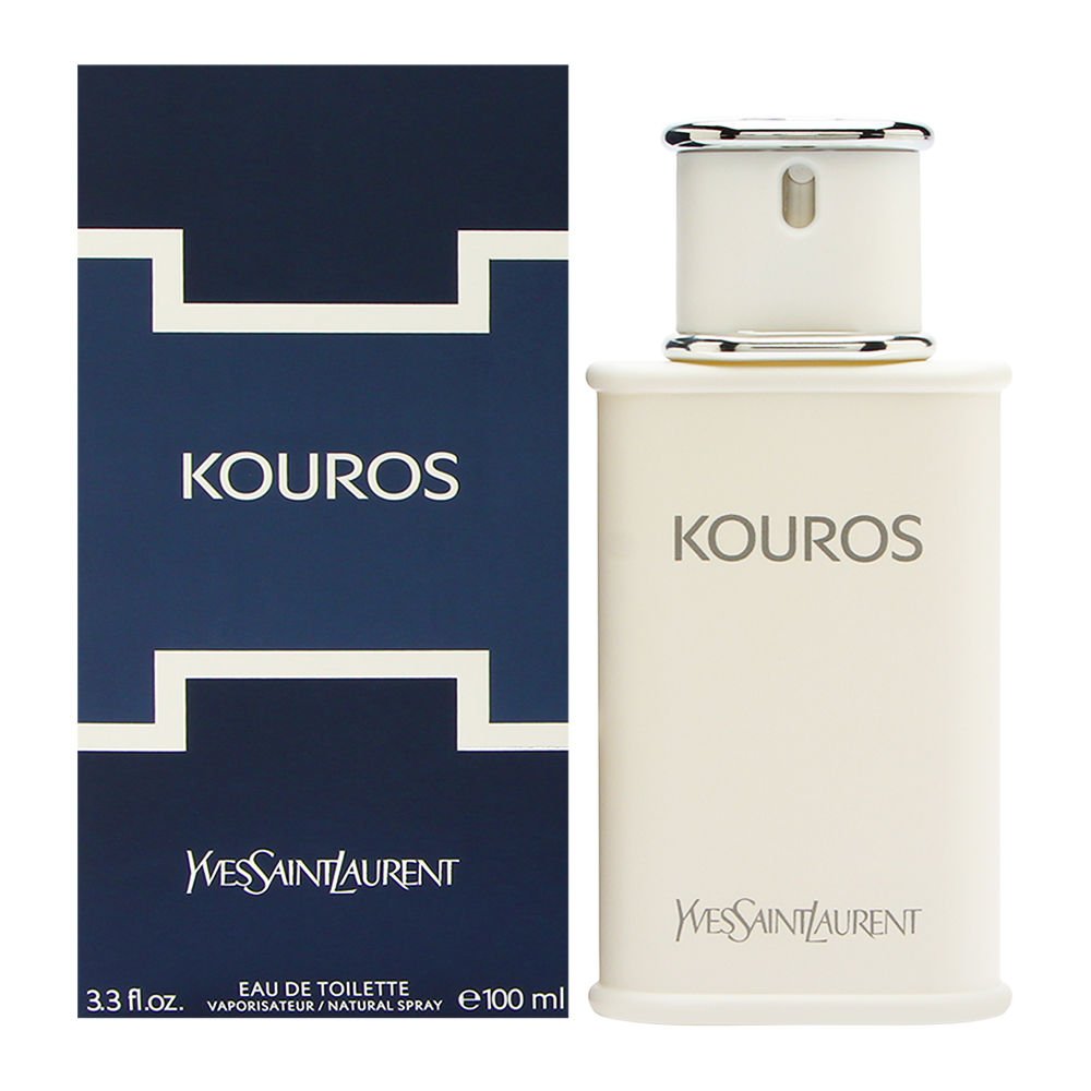 Yves Saint Laurent Kouros Eau de Toilette 3.3 oz spray bottle front view