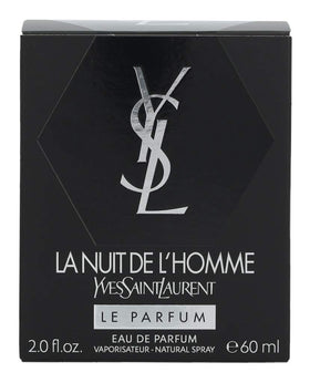 Yves Saint Laurent La Nuit De L'Homme Eau De Parfum 60ml bottle side view