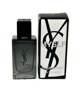 Yves Saint Laurent MYSLF Eau de Parfum 7.5ml miniature bottle close-up