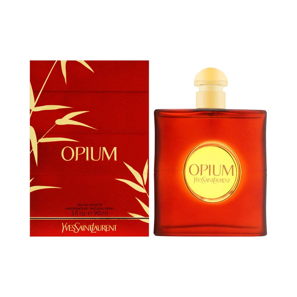 Yves Saint Laurent Opium Eau de Toilette 3 Oz front view