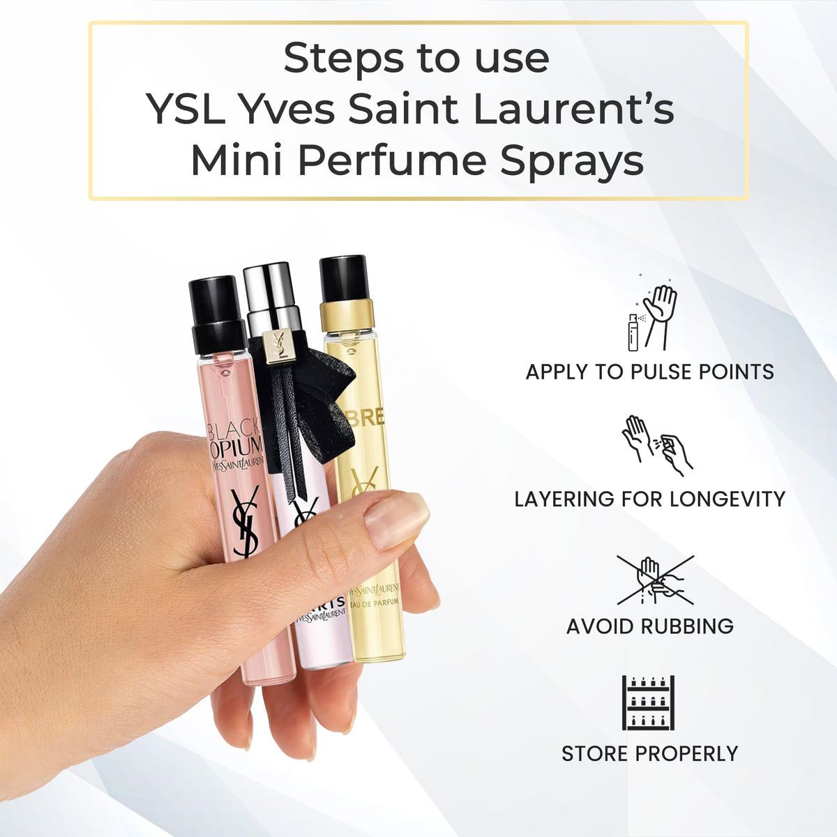 Yves Saint Laurent Trio Fragrance Set packaging