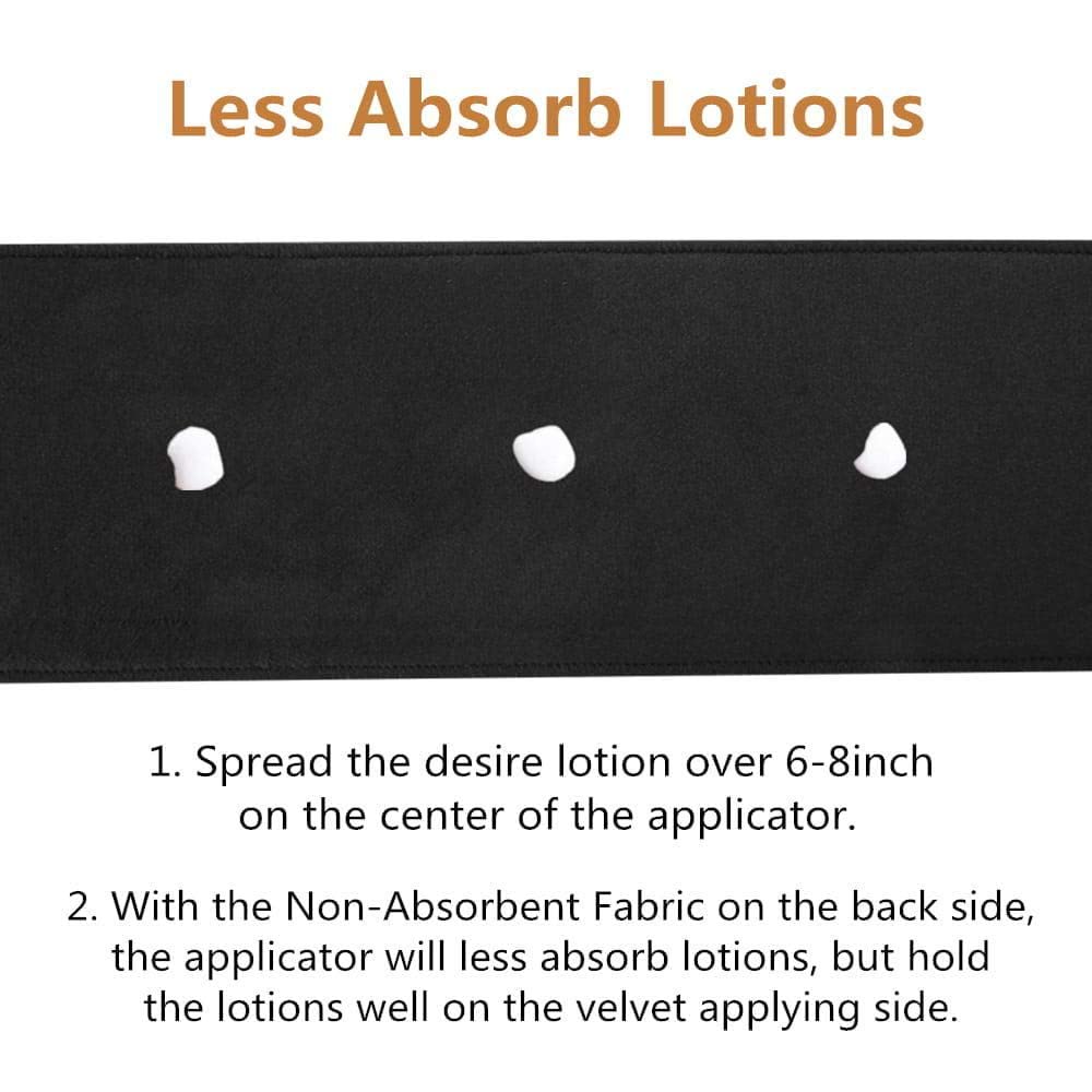 YVOIER Double-Sided Self Tanner Back Applicator in use