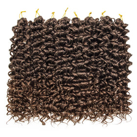 YXCHERISHAIR Curly Crochet Hair 18inch T4/30 packaging