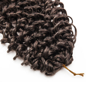 YXCHERISHAIR Curly Crochet Hair 24 Inch styled on a mannequin