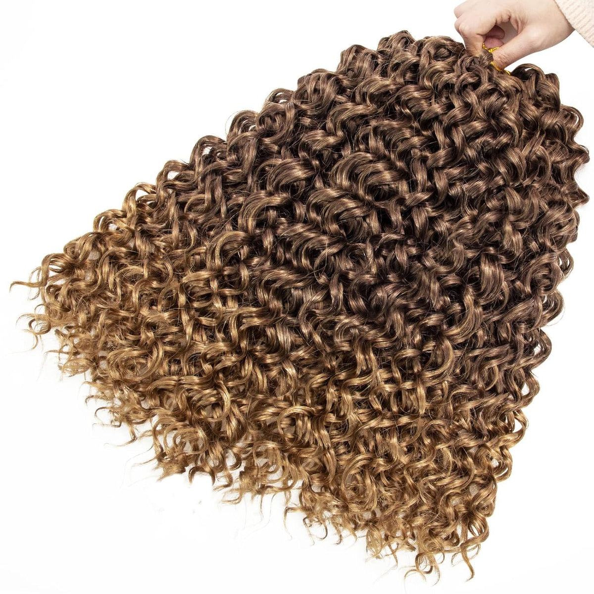 YXCHERISHAIR Curly Crochet Hair 24inch GoGo Curls texture detail