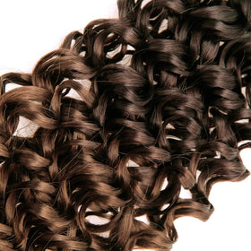YXCHERISHAIR Curly Crochet Hair GoGo Curl 18 Inch installation process