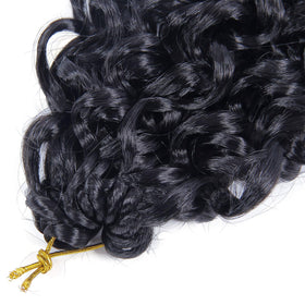 YXCHERISHAIR Curly Crochet Hair GoGo Curl 24 inch side view