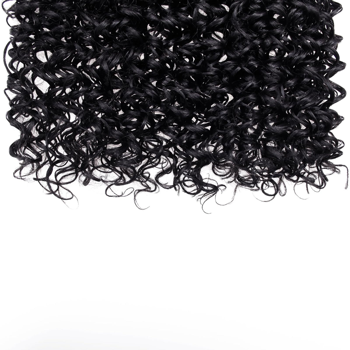 YXCHERISHAIR Curly Crochet Hair GoGo Curl 28 Inch displayed with accessories