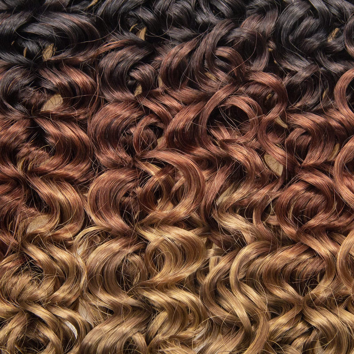 YXCHERISHAIR Curly Crochet Hair GoGo Curl styled on a model