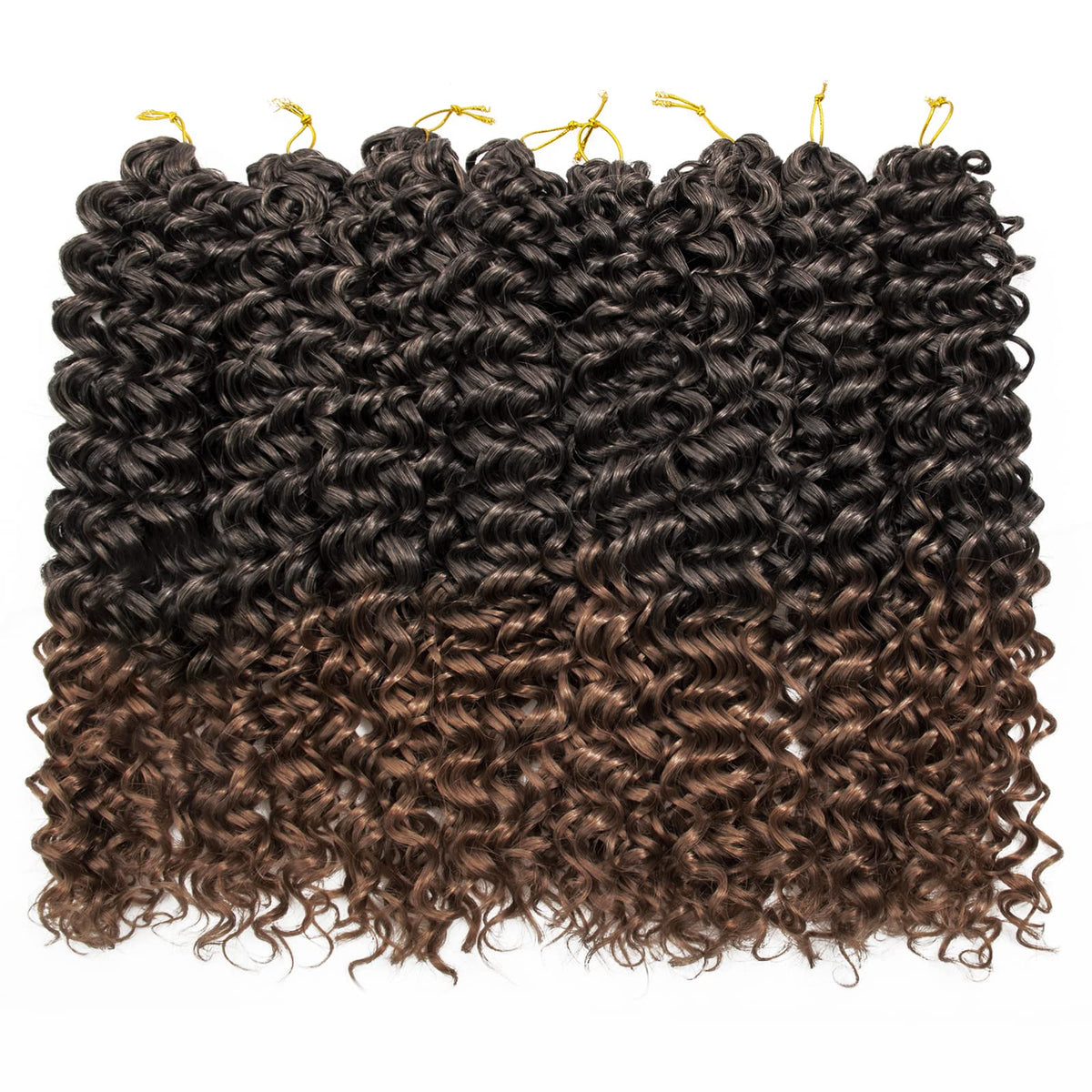 YXCHERISHAIR Curly Crochet Hair packaging showcasing 8 packs