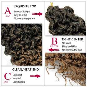 YXCHERISHAIR curly hair texture close-up