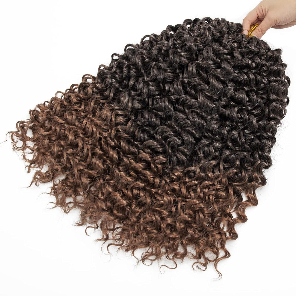 YXCHERISHAIR GoGo Curl Crochet Hair 24 Inch displayed with accessories