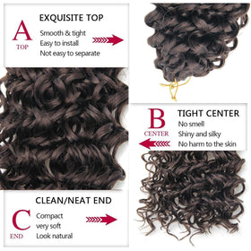 YXCHERISHAIR GoGo Curl Crochet Hair styling example