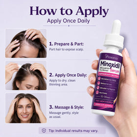 Yzmoffer Minoxidil 5% Hair Regrowth lifestyle scene