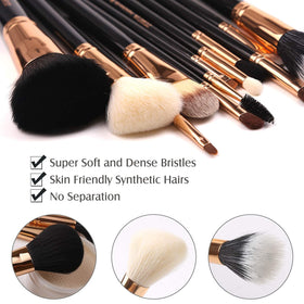 Z'OREYA precise makeup brushes displayed
